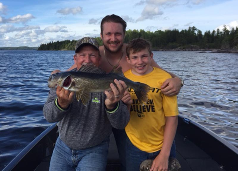 Walleye Fishing in Minaki with Joel Judd Wyatt Paffrath