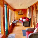 Cabin Rentals in Minaki Trapline Porch